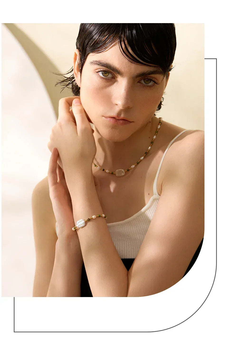 Terra Pearl Necklace - TM & CO. JEWELS 