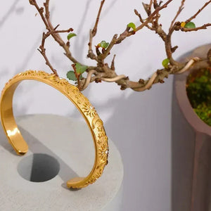 Stellar Radiance Open Bangle - TM & Co. Jewels