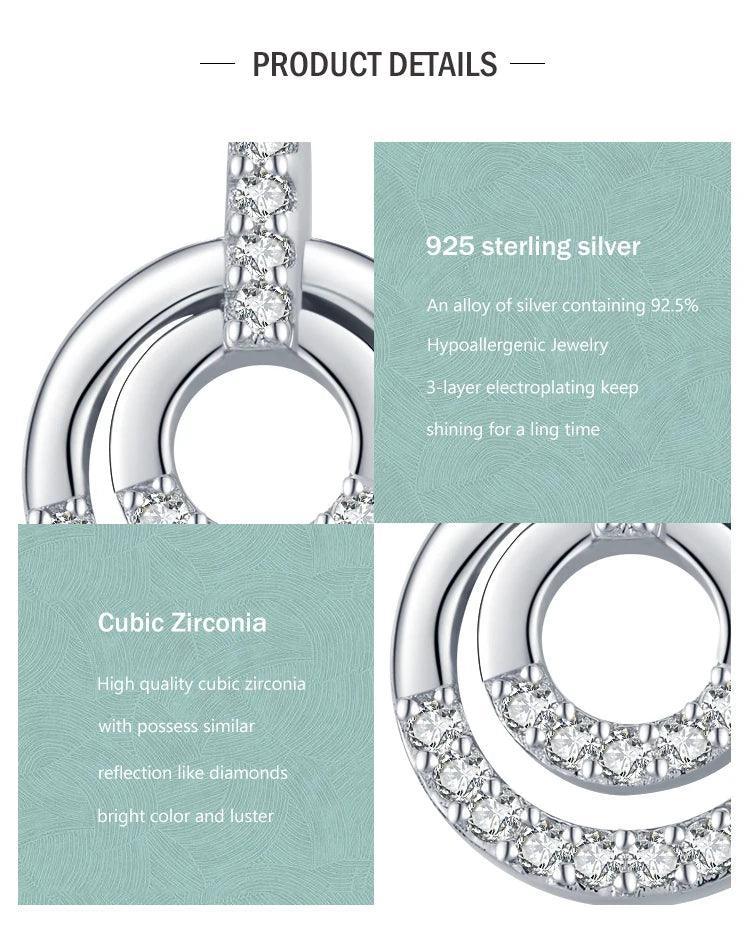 Eternal Sparkle Round Earrings - TM & Co. Jewels