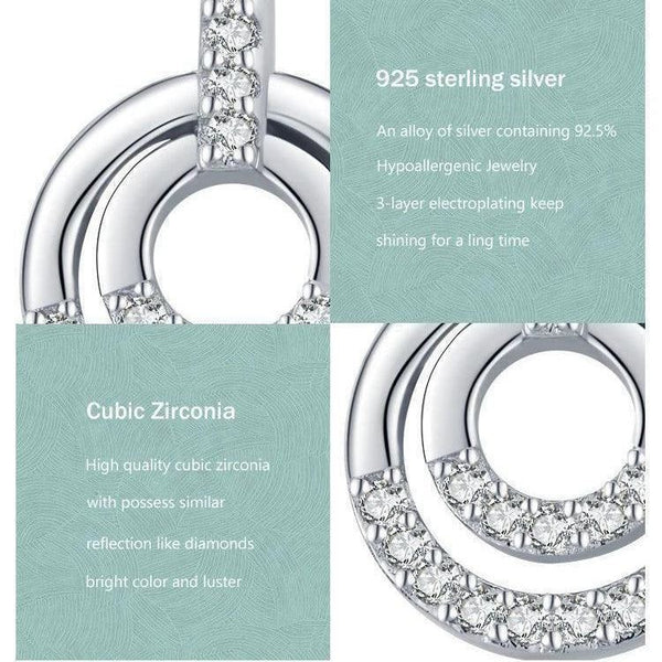 Eternal Sparkle Round Earrings - TM & Co. Jewels