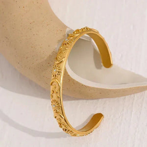 Stellar Radiance Open Bangle - TM & Co. Jewels