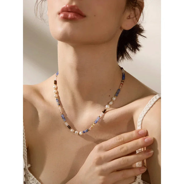 Azure Pearl Tapestry - TM & CO. JEWELS 