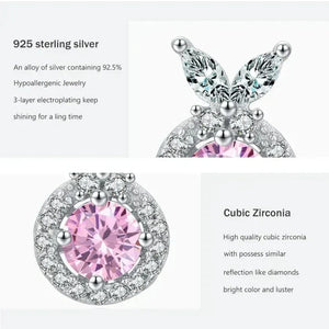 Rosy Glow Earrings - TM & Co. Jewels
