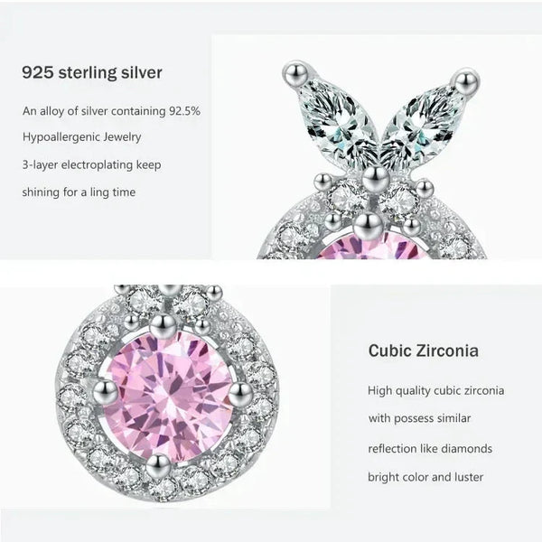 Rosy Glow Earrings - TM & Co. Jewels