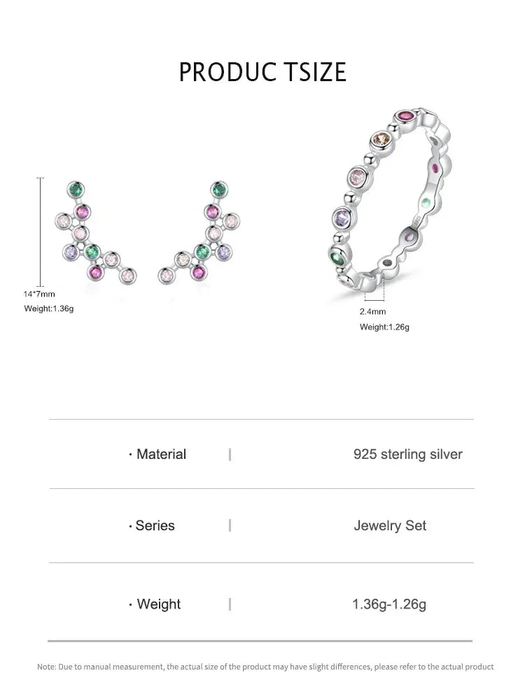 Spectrum Bliss Jewelry Set - TM & Co. Jewels