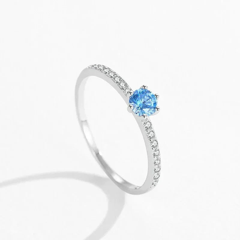 Ocean Glow Zirconia Ring - TM & Co. Jewels
