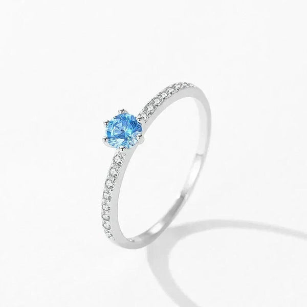 Ocean Glow Zirconia Ring - TM & Co. Jewels