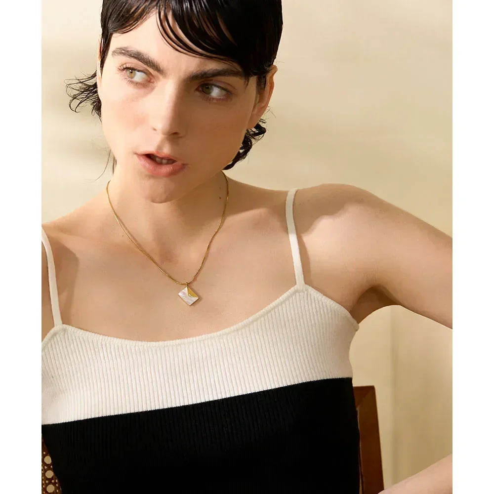 Shell Envelope Sophistique Necklace - TM & CO. JEWELS 