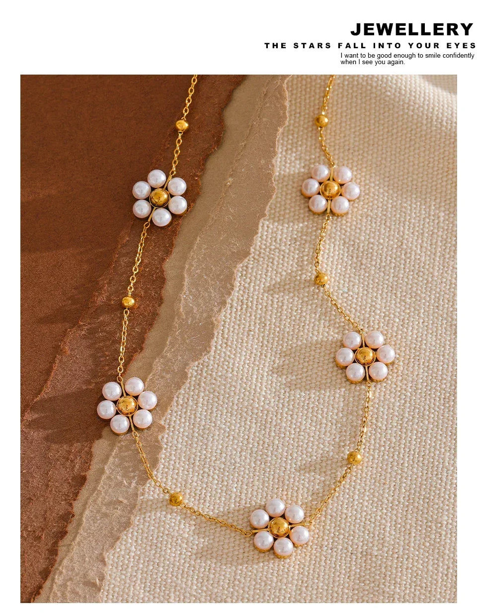 Blossom & Pearl Strand - TM & CO. JEWELS 