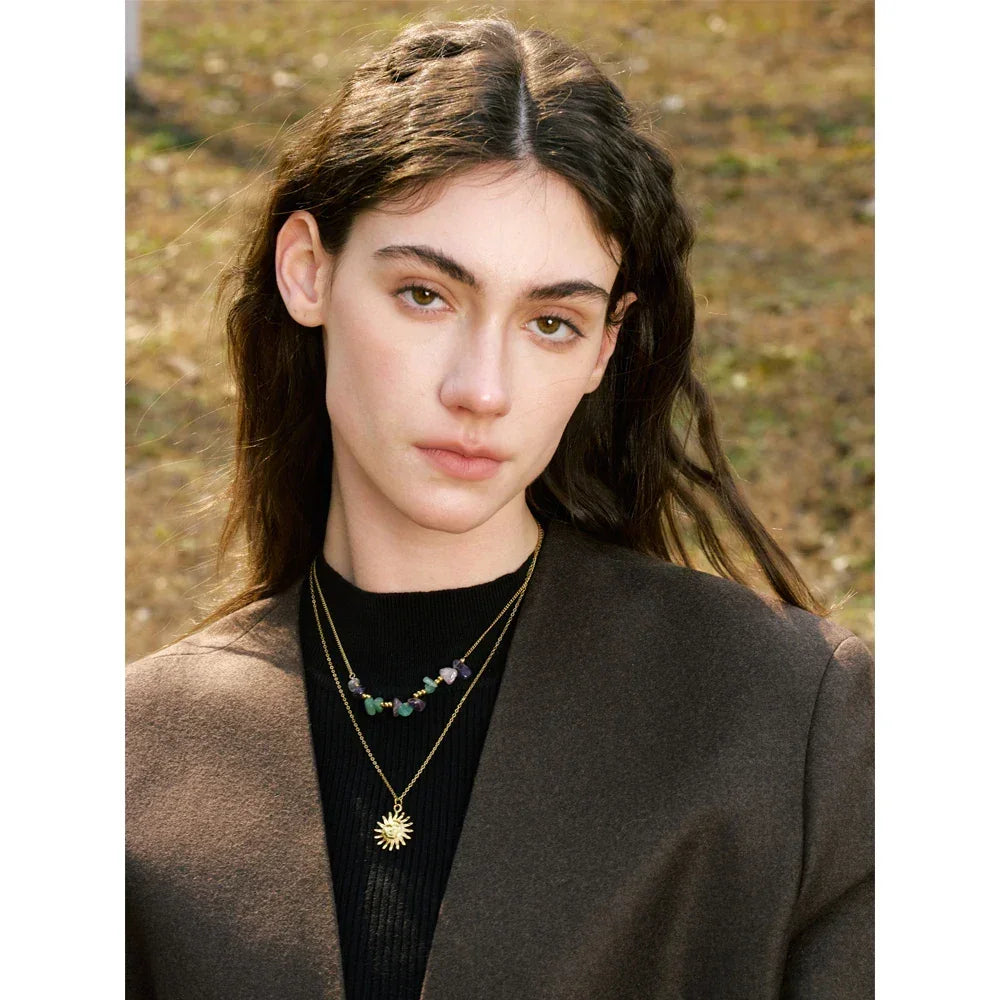 Aura of Sol Necklace - TM & CO. JEWELS 