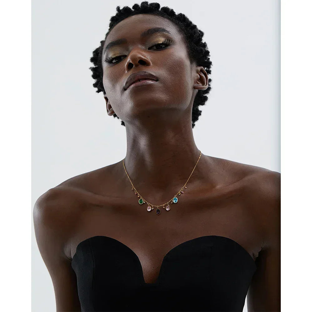 Vivid Charm Necklace - TM & CO. JEWELS 