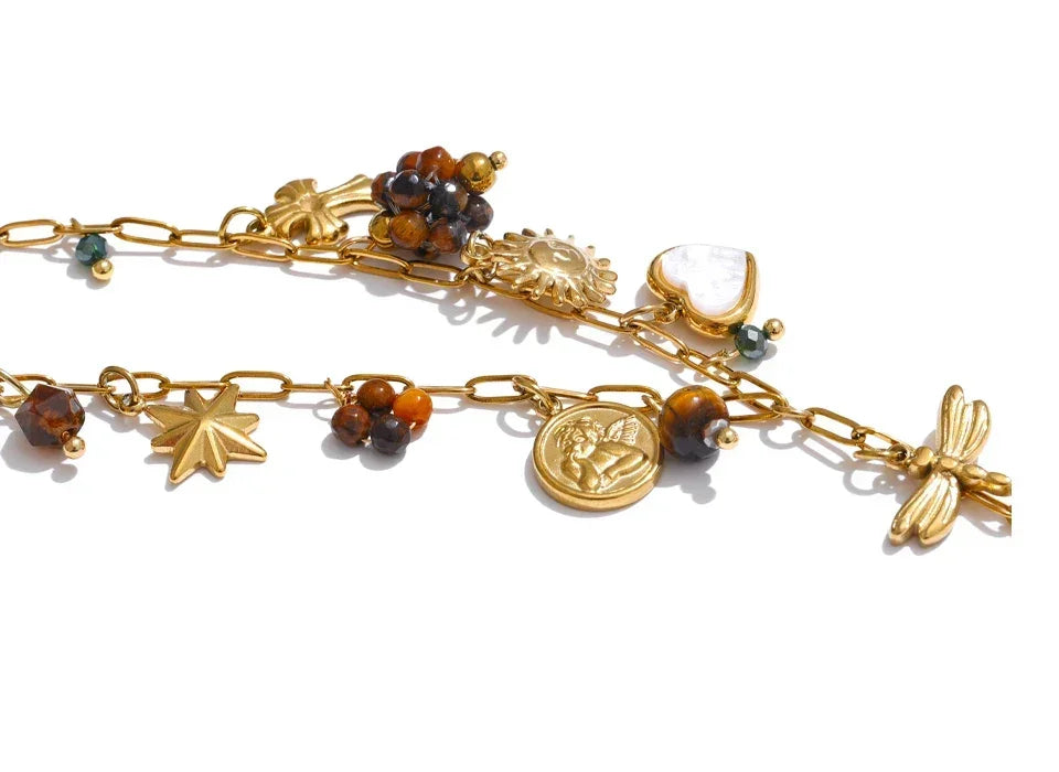 Eclectic Belief Necklace - TM & CO. JEWELS 