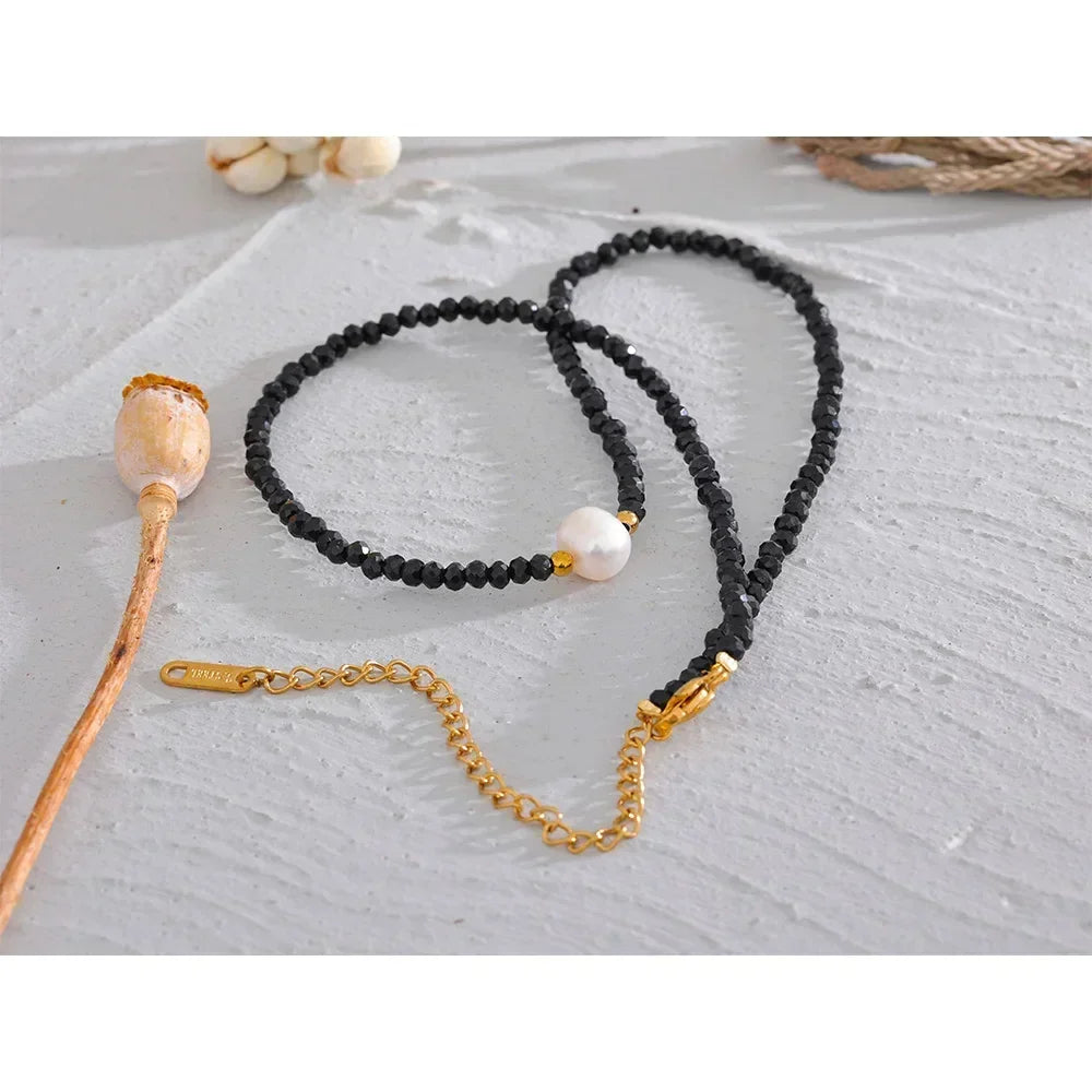 Noir Elegance Strand - TM & CO. JEWELS 