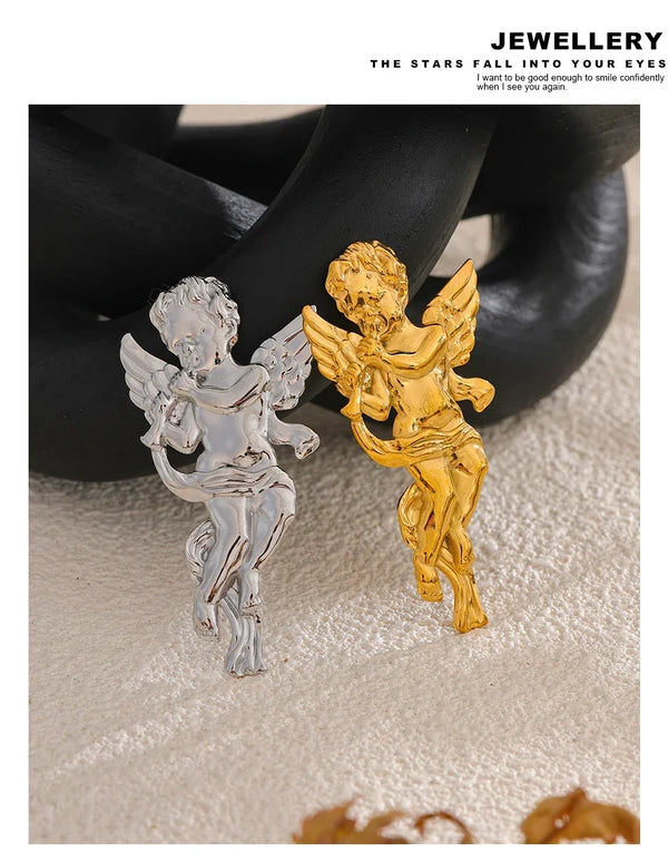 Angelic Trumpet Pin - TM & CO. JEWELS 