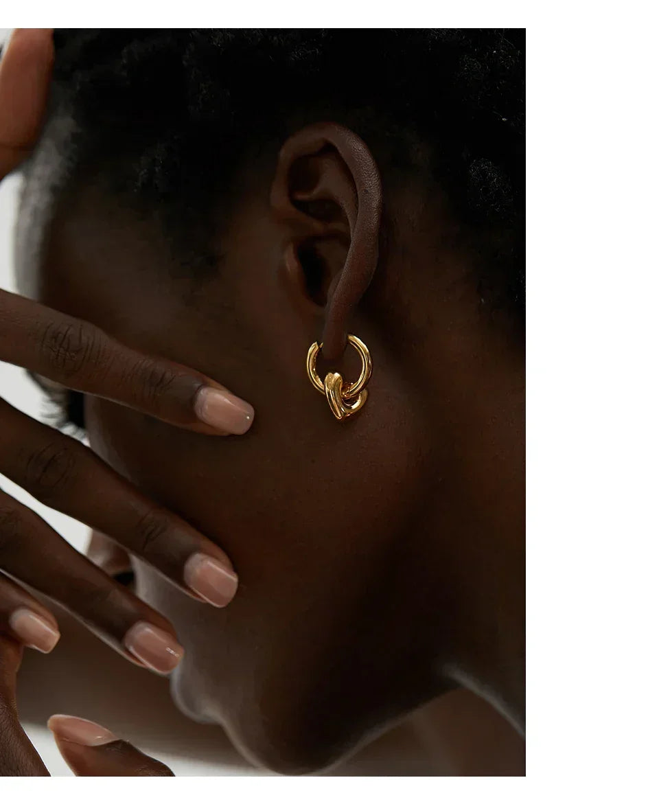 Astral Affection Hoops - TM & CO. JEWELS 