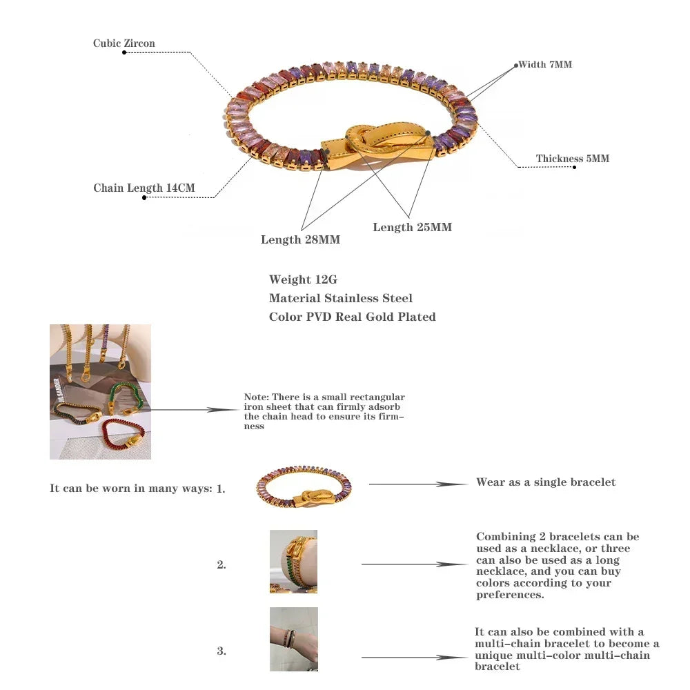 Aria Jewel Bracelet - TM & CO. JEWELS 