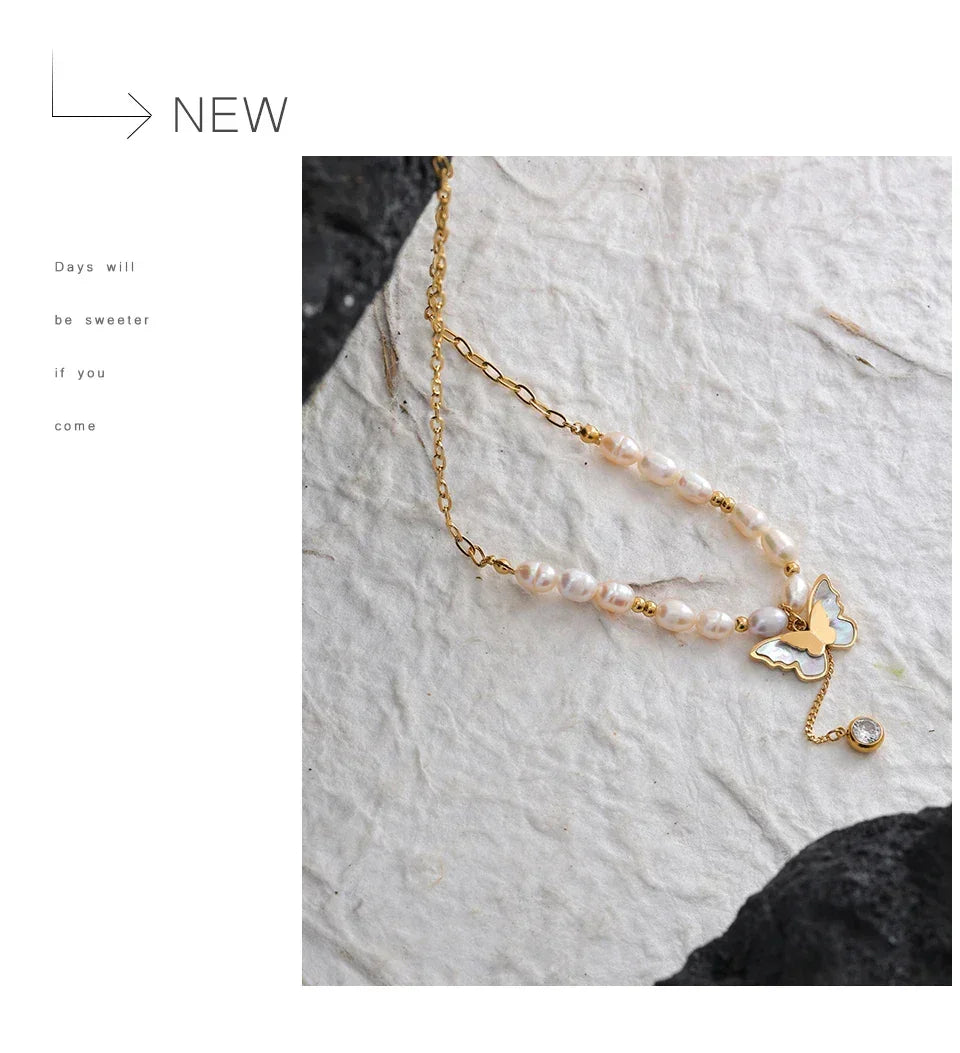 Luminous Flight Necklace - TM & CO. JEWELS 