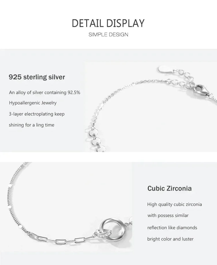 Blissful Embrace Chain Bracelet - TM & CO. JEWELS 