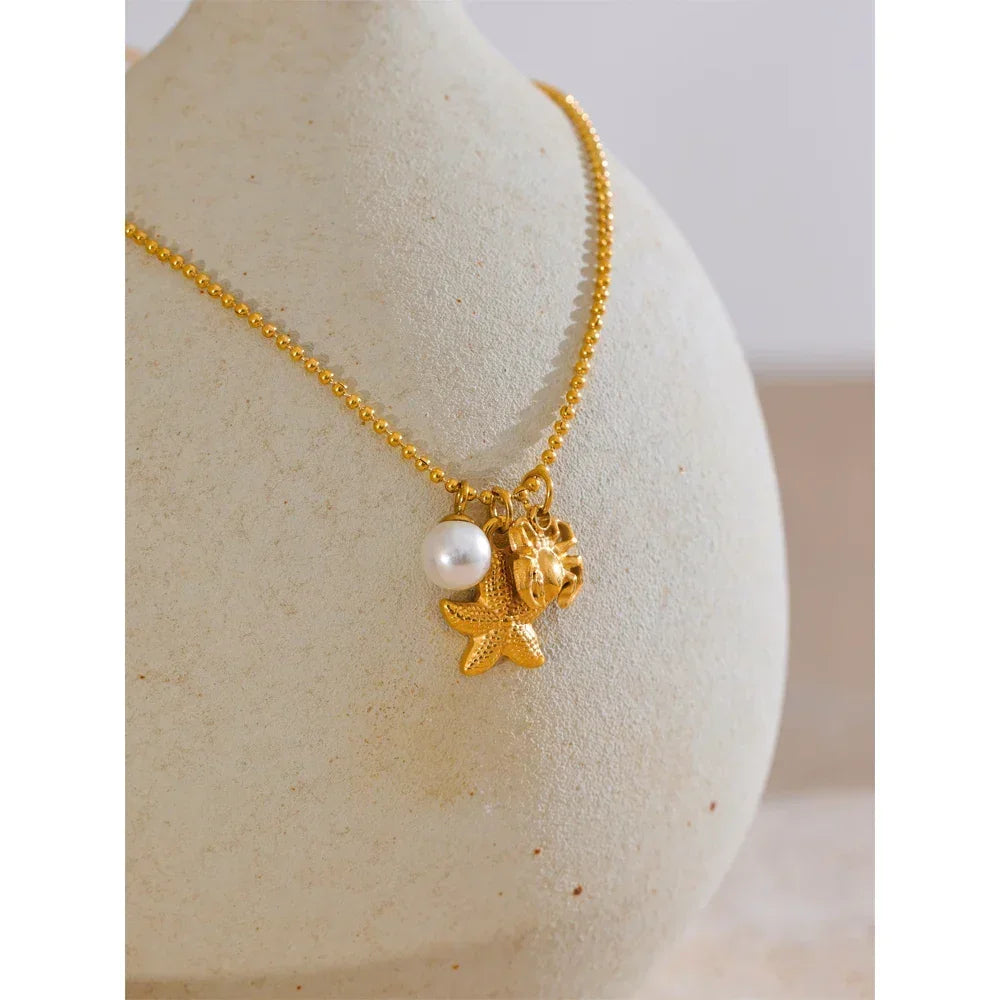 Seaside Charm Necklace - TM & CO. JEWELS 