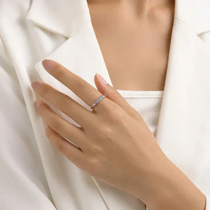 Crystal Aura Promise Band - TM & Co. Jewels