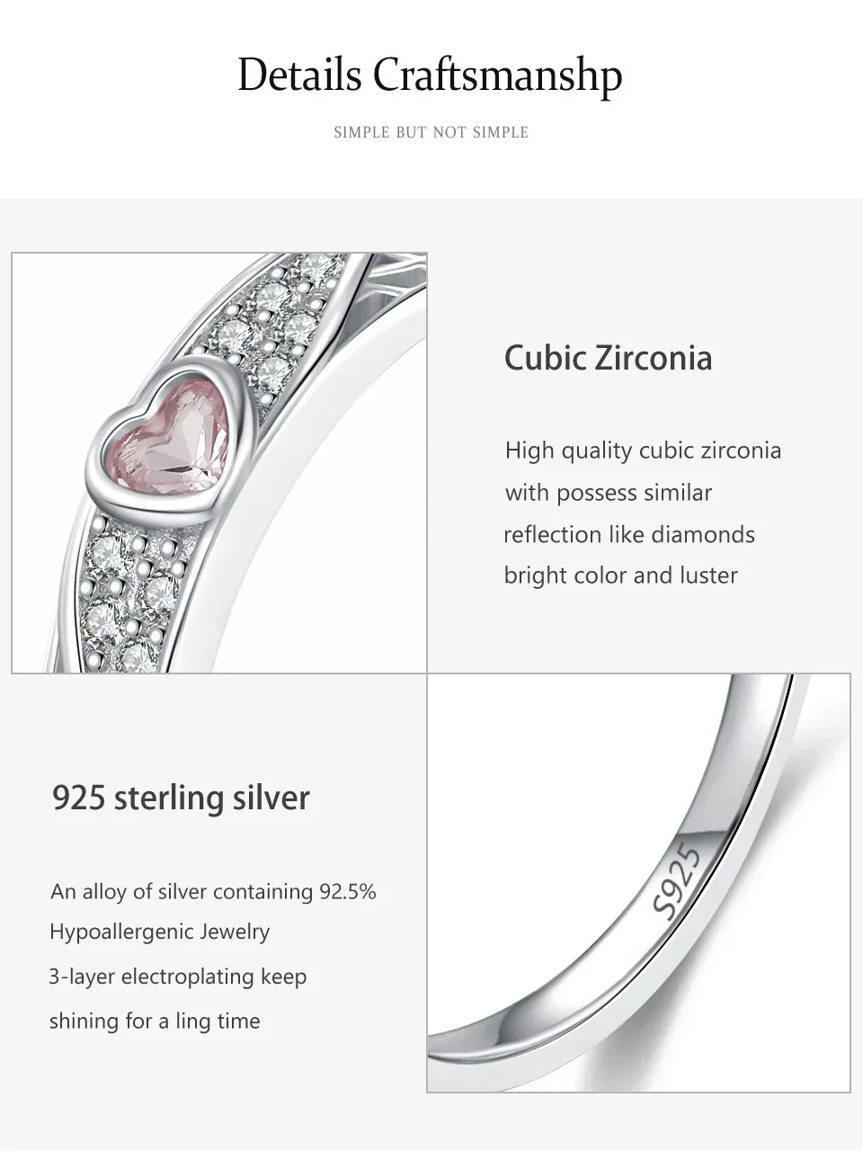 Retro Bliss Champagne Band - TM & Co. Jewels