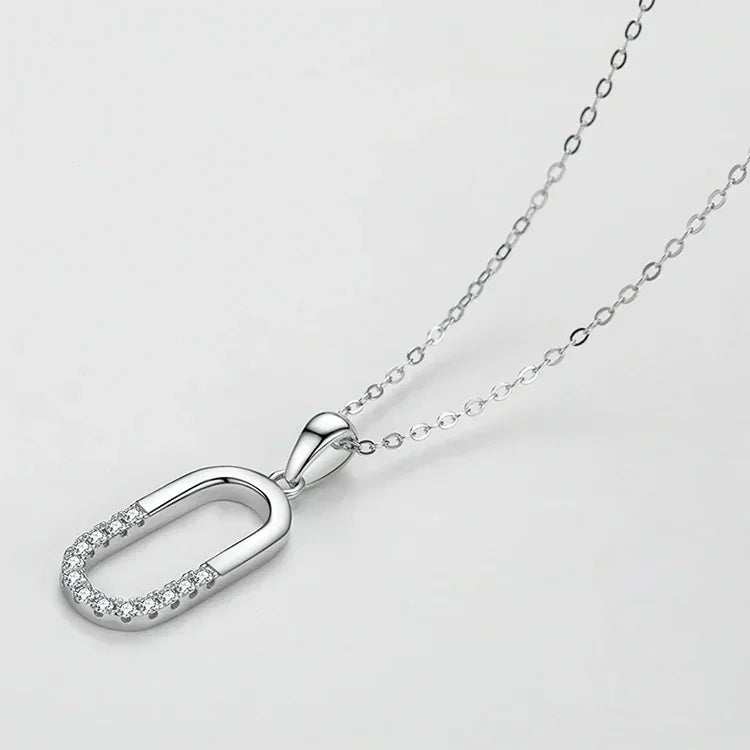 Olivia Oval Necklace - TM & Co. Jewels