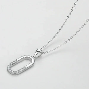 Olivia Oval Necklace - TM & Co. Jewels