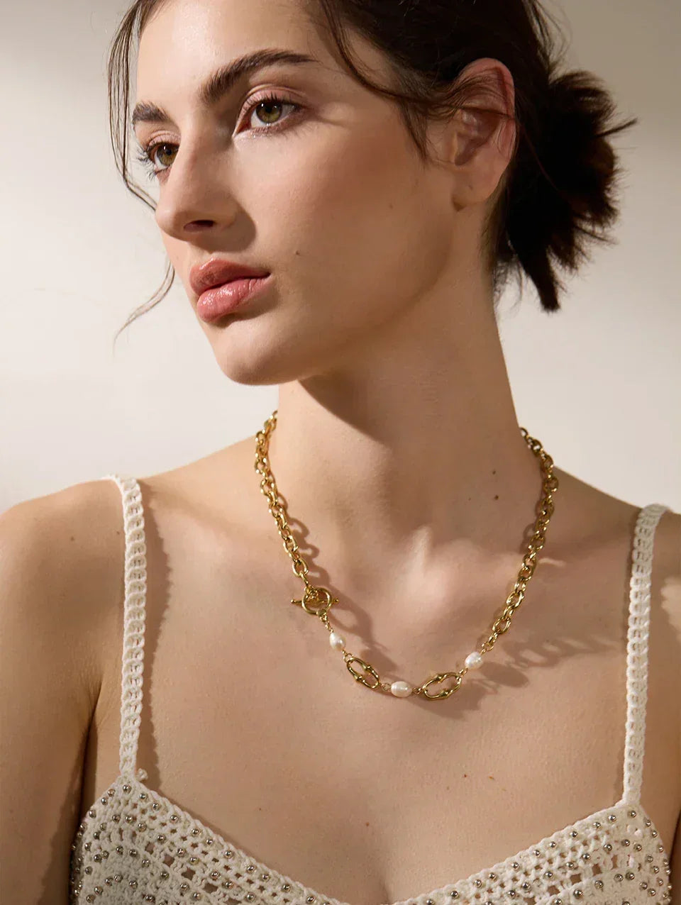 Golden Shoreline Necklace - TM & Co. Jewels