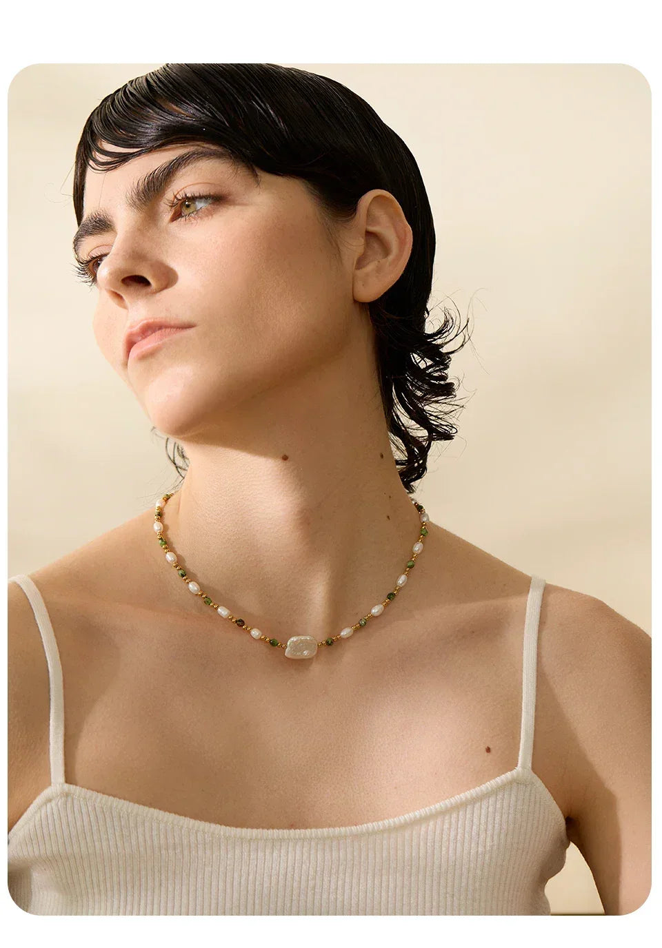 Terra Pearl Necklace - TM & CO. JEWELS 