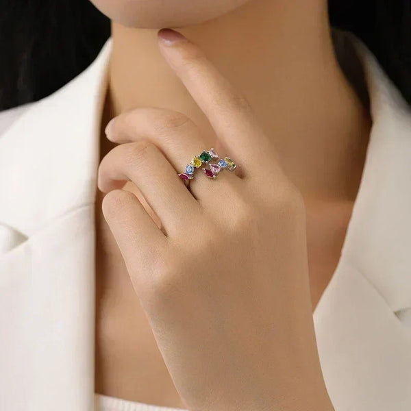 Chroma Gleam Open Band - TM & Co. Jewels