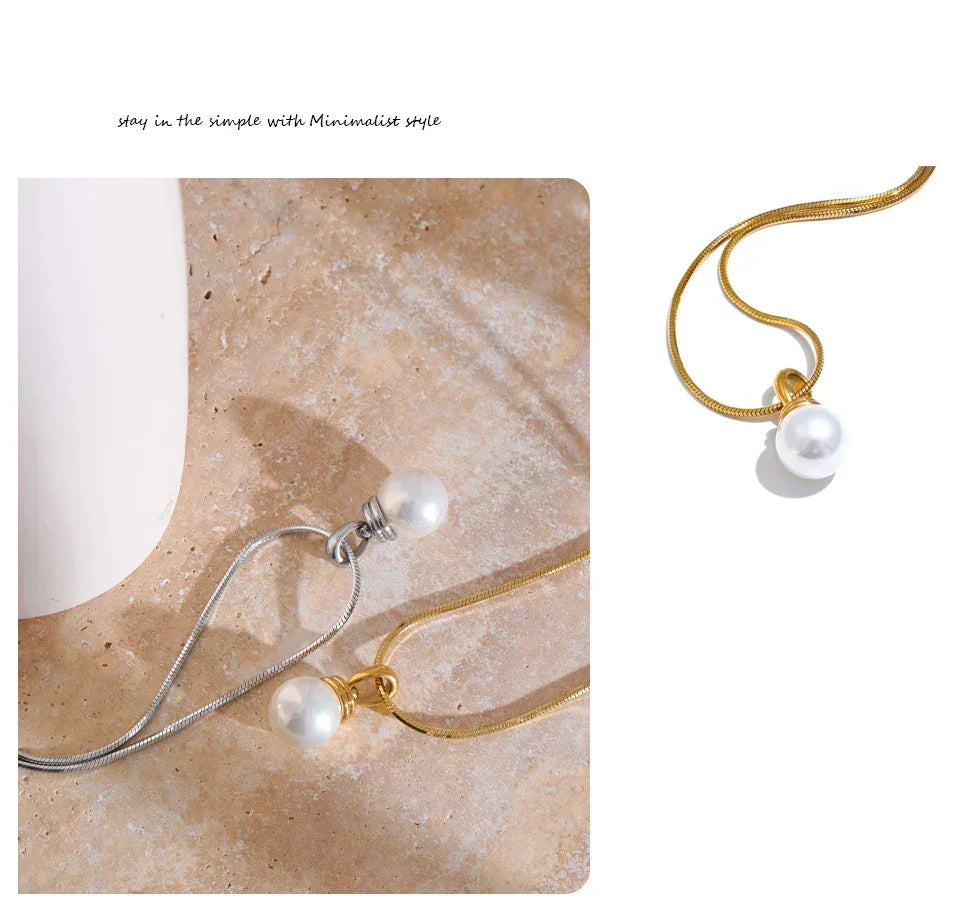 Moderne Pearl Drop - TM & CO. JEWELS 