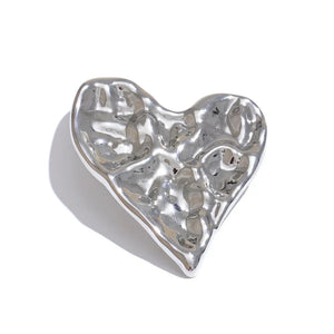 Textured Love Pin - TM & CO. JEWELS 