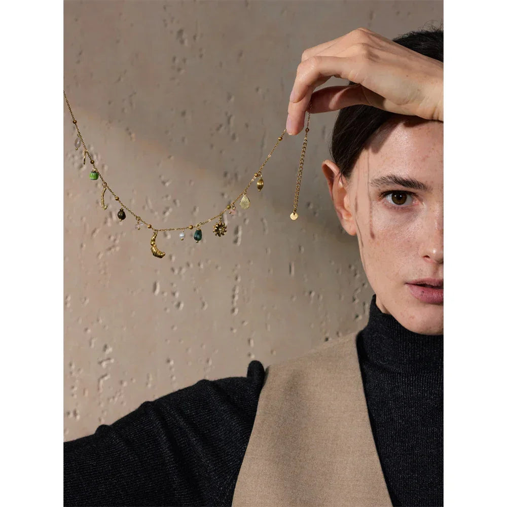 Celestial Garden Necklace - TM & CO. JEWELS 