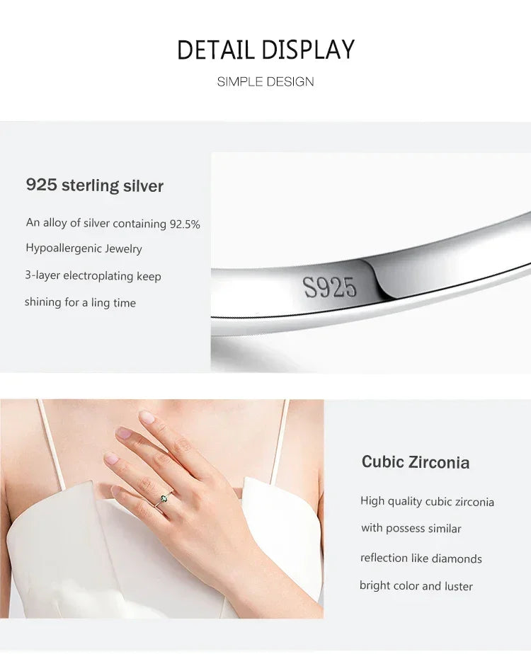 Pure Emerald CZ Ring - TM & Co. Jewels