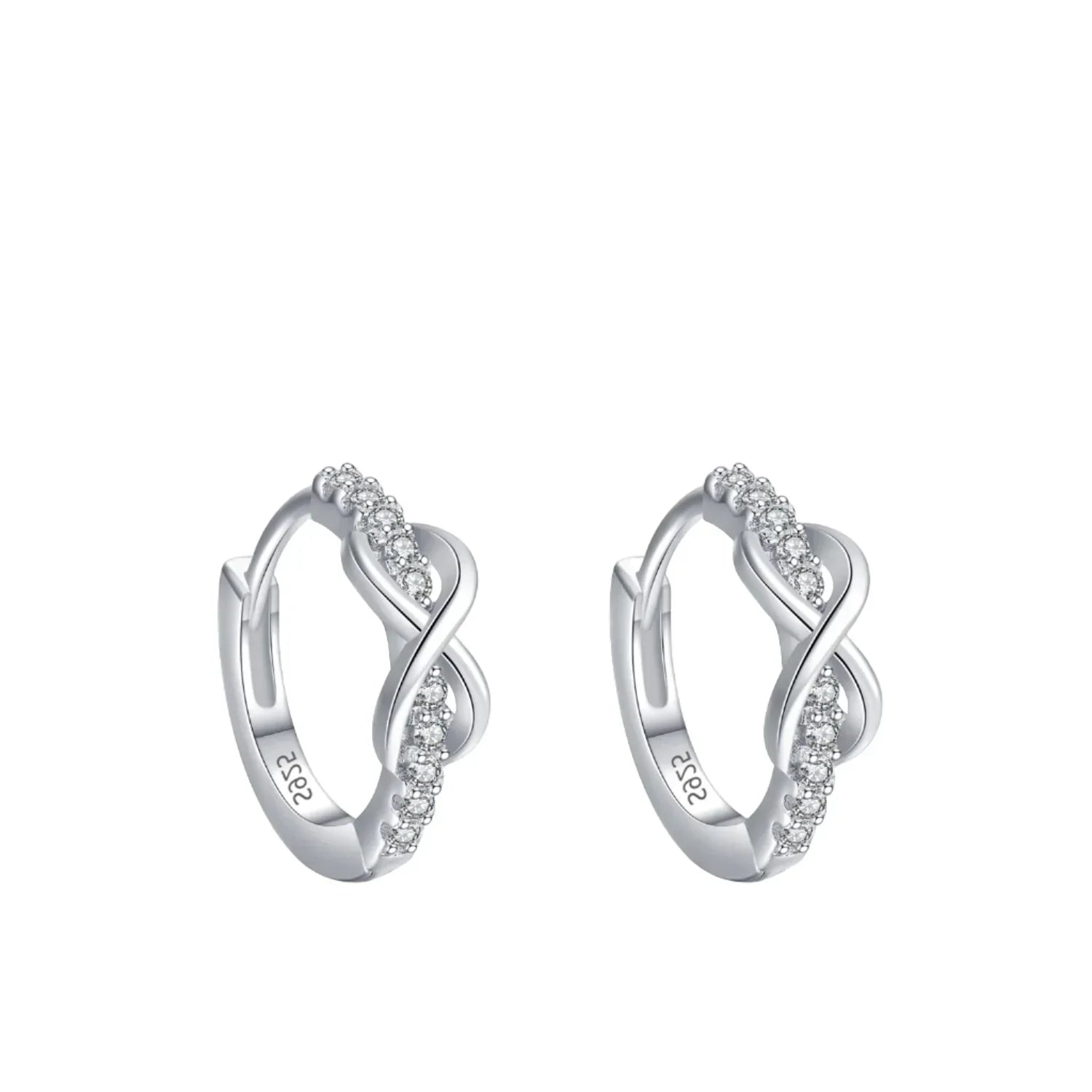 Infinite Charm Hoops - TM & Co. Jewels