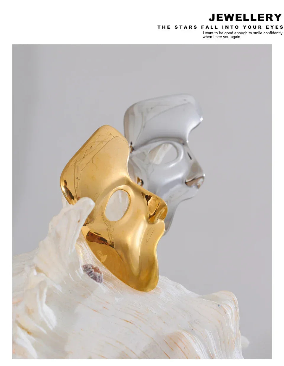 Abstract Visage Brooch - TM & CO. JEWELS 