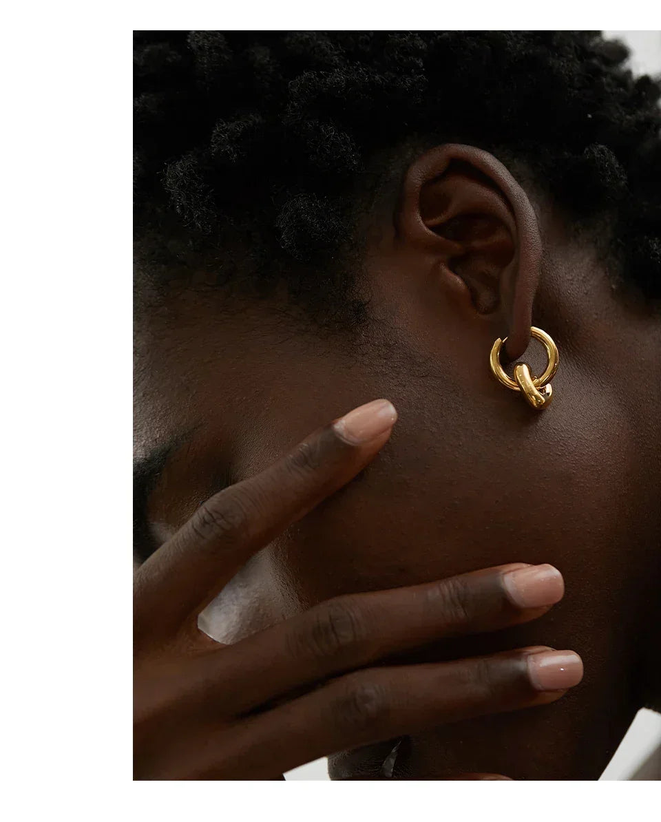 Astral Affection Hoops - TM & CO. JEWELS 