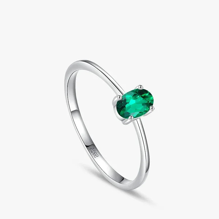 Pure Emerald CZ Ring - TM & Co. Jewels