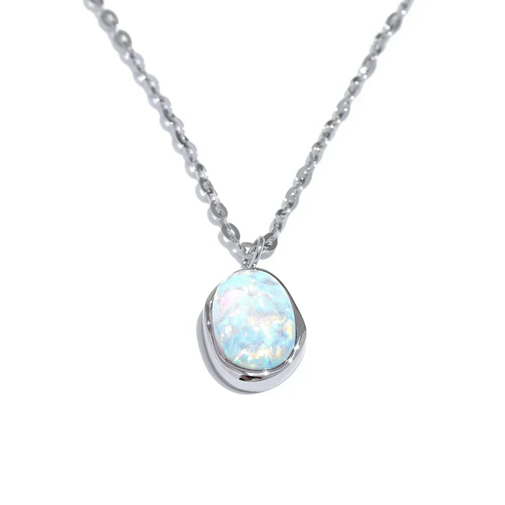 Chic Opal Harmony Necklace - TM & Co. Jewels
