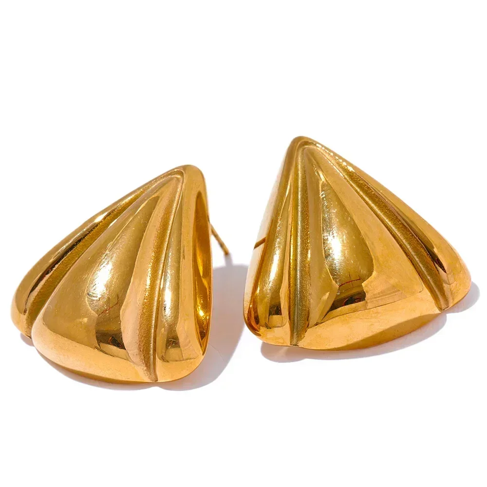 Eclipsa Vertex Gold Eclipse Studs - TM & Co. Jewels