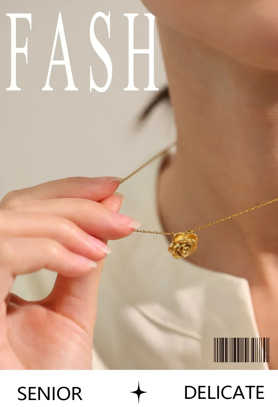 Floral Radiance Necklace - TM & CO. JEWELS 