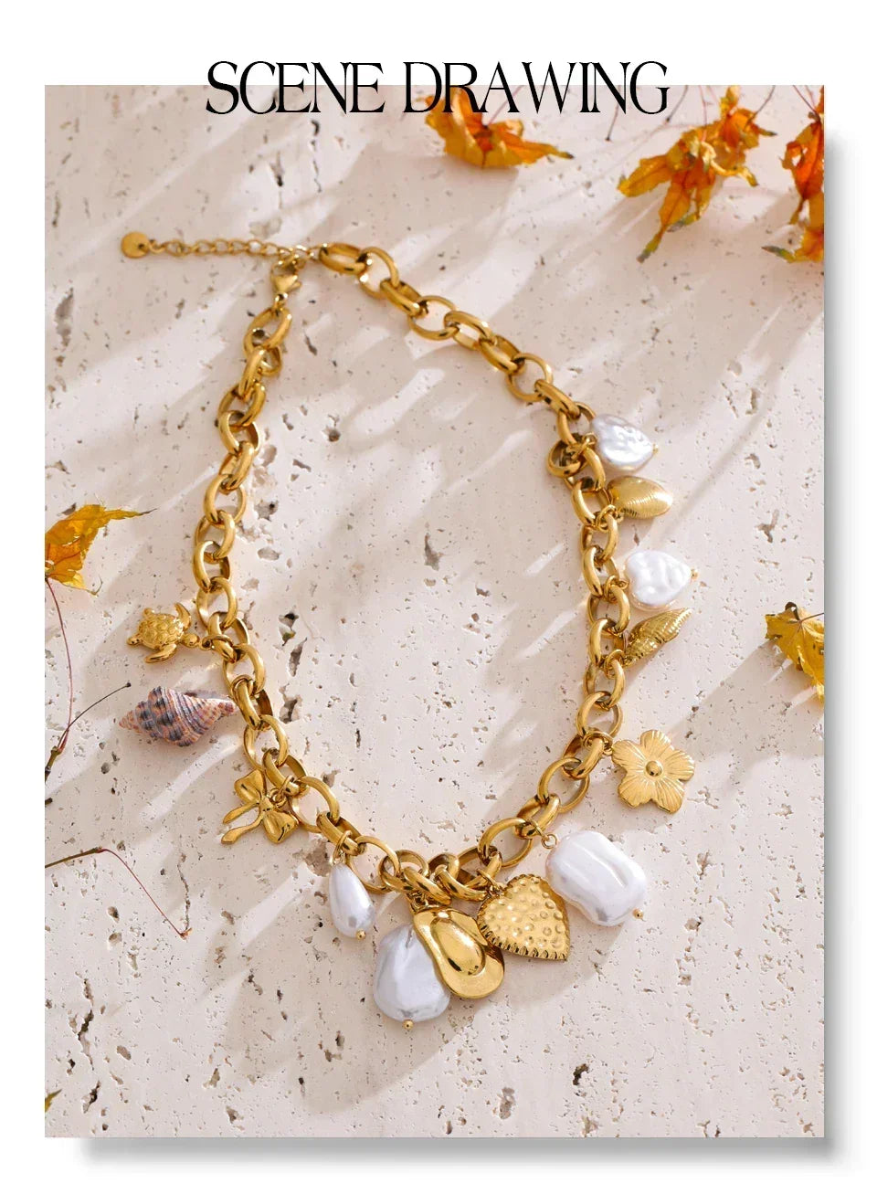 Neo-Shoreline Necklace - TM & CO. JEWELS 