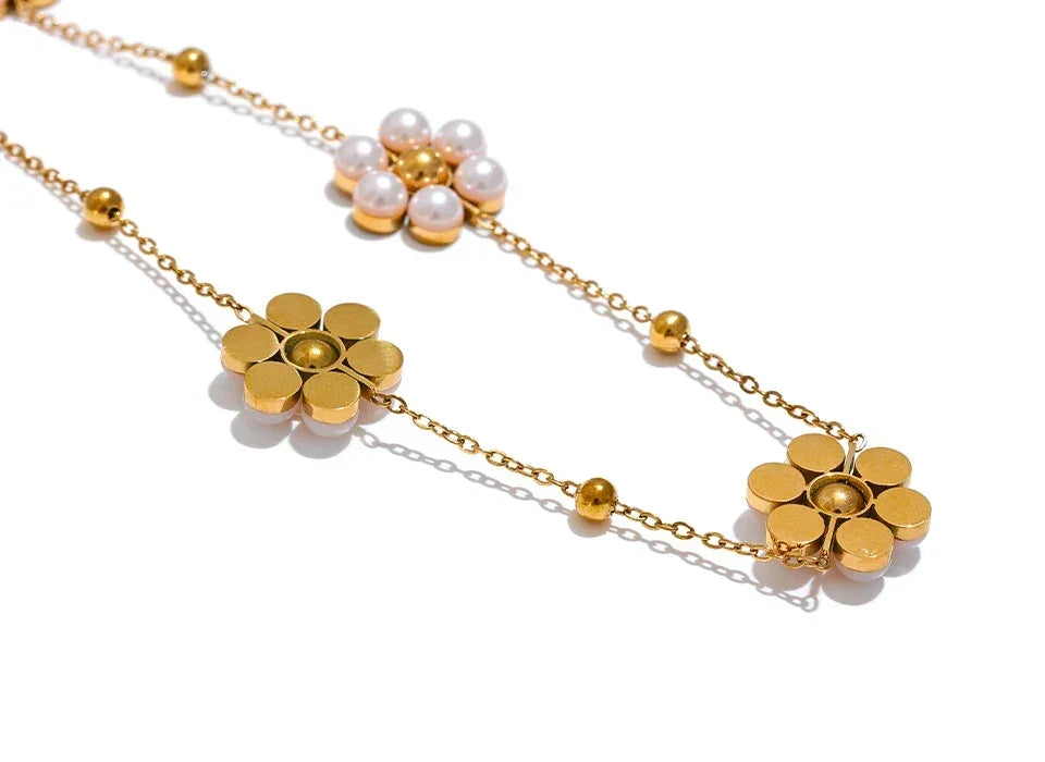 Blossom & Pearl Strand - TM & CO. JEWELS 