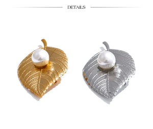 Elegant Sprig Pin - TM & CO. JEWELS 