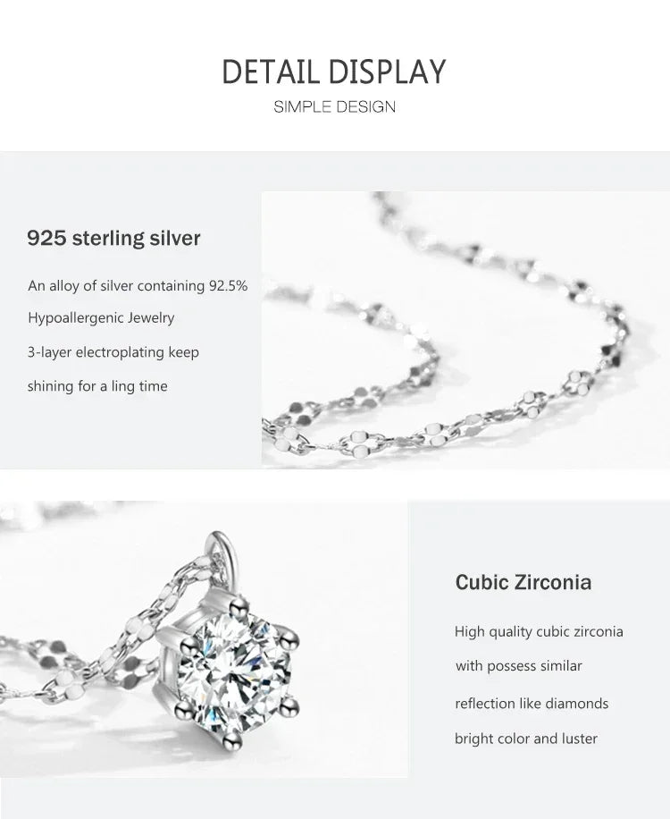 Ethereal CZ Chain Necklace - TM & CO. JEWELS 