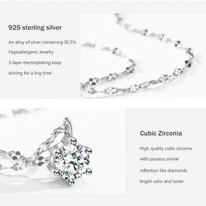 Ethereal CZ Chain Necklace - TM & CO. JEWELS 