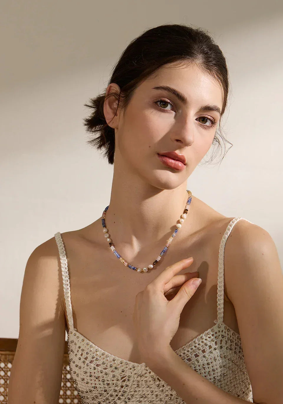 Azure Pearl Tapestry - TM & CO. JEWELS 