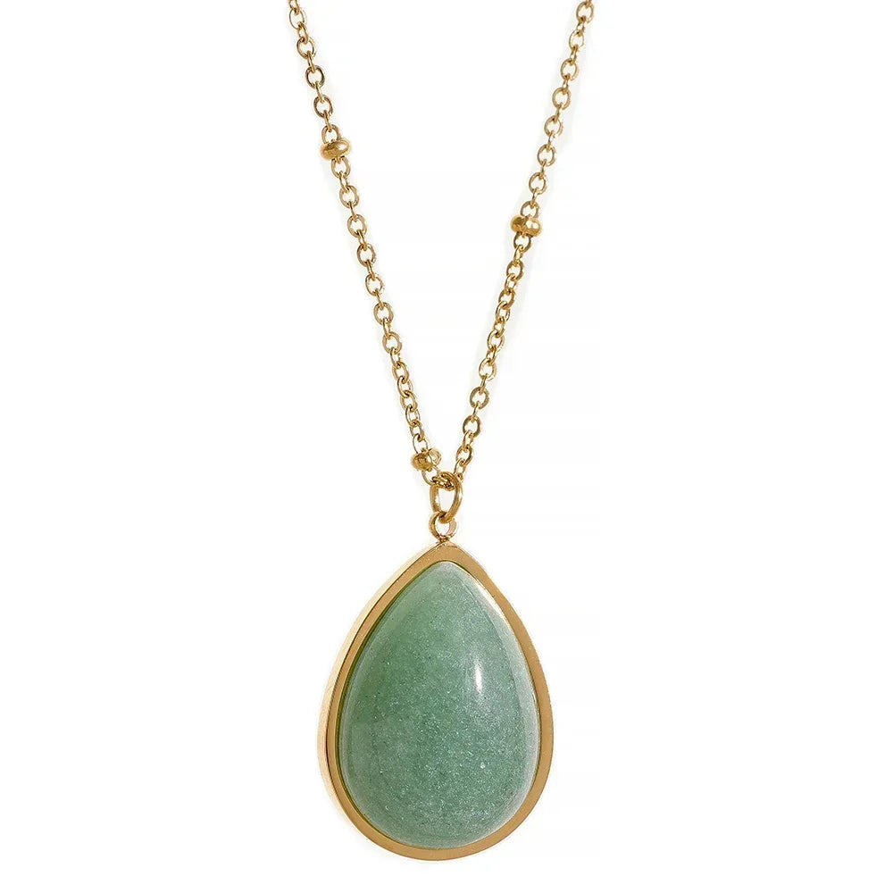 Gemstone Serenity Necklace - TM & CO. JEWELS 