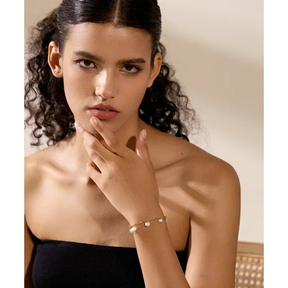 Luxe Twin Pearl Bracelet - TM & Co. Jewels