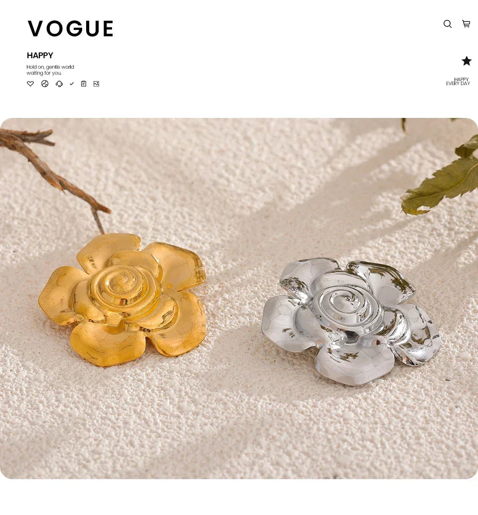 Blossom Charm Brooch - TM & CO. JEWELS 